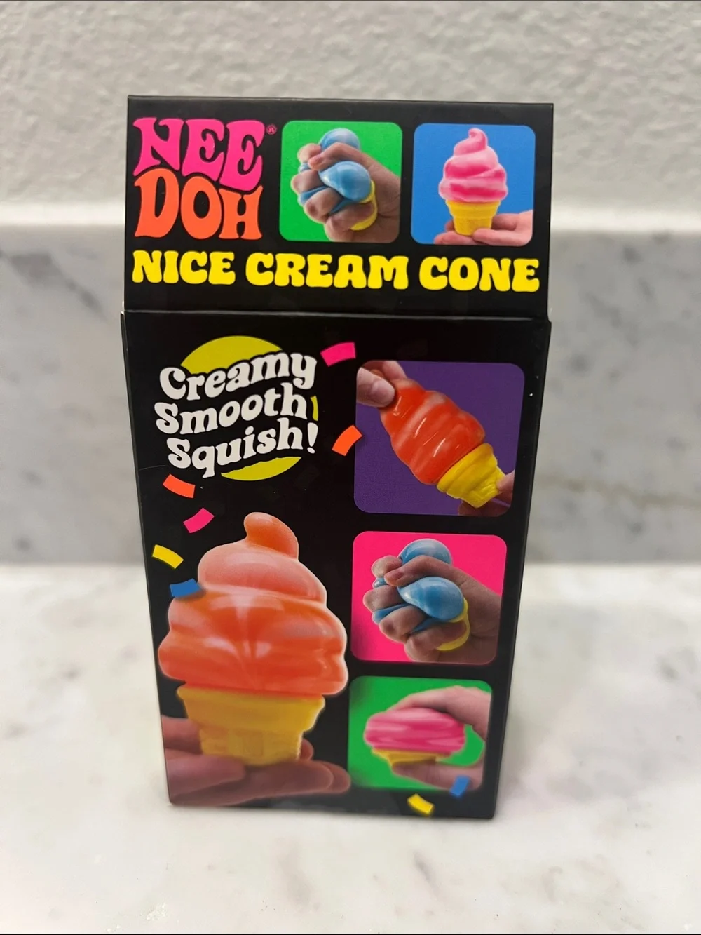 NeeDoh Nice Cream Cone - Pink